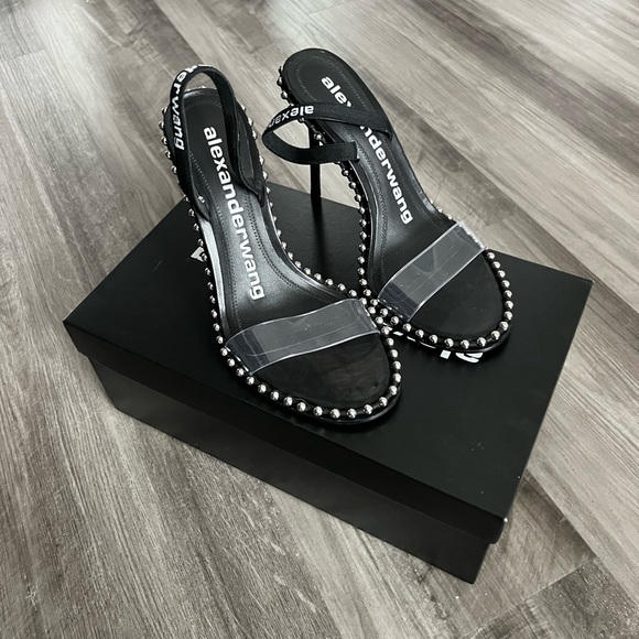 Alexander Wang
Nova Stud Clear Sandal (Women)